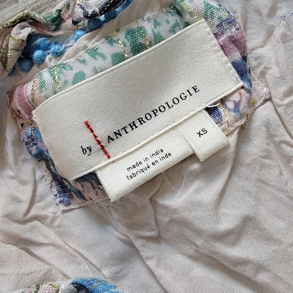 Anthropologie Flowy Bohemian Midi Dress - Picture 5 of 7